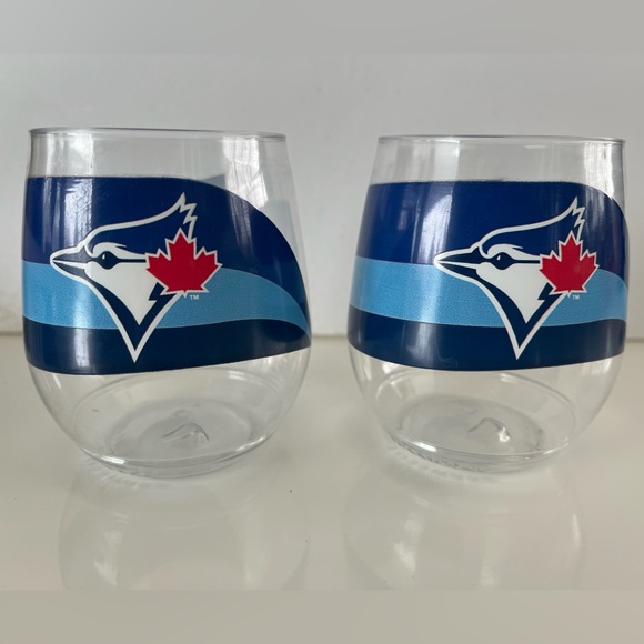 Toronto Blue Jays Dining Toronto Blue Jays Acrylic Wine Tumblers
